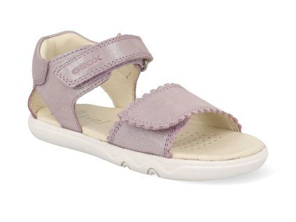B656QB C8020 barefoot detske sandaly geox b steppieup lilac 2 1