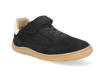 FEBO URBAN BL barefoot detske tenisky baby bare febo urban suede black 1