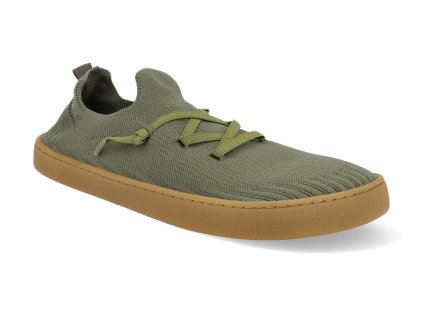FEBO VIBE KHA barefoot damske tenisky baby bare febo vibe khaki 1
