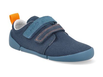 1 008201 8000 barefoot detske tenisky superfit vento blau orange 1