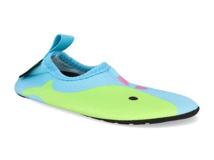 XZE067GR barefoot detske boty do vody saguaro kids aural iv green 2025 1
