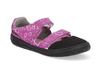 1170 0147 38 barefoot detske sandaly jonap fella ruzove srdce 1