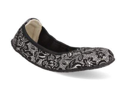2180 0159 54 barefoot baleriny jampi sisi black white flowers 1