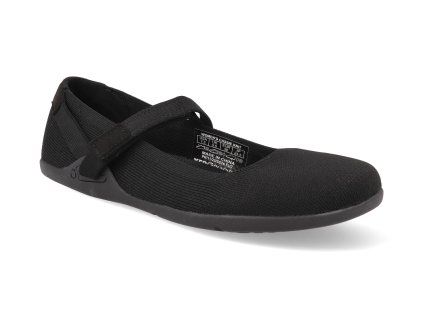 CBBW BLCK barefoot baleriny xero shoes cassie knit black 1