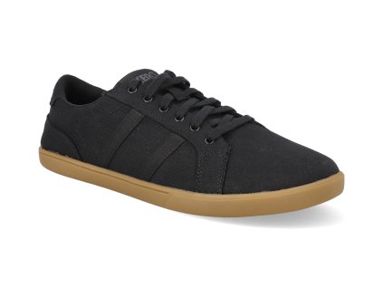 DLCM BKGM barefoot panske tenisky xero shoes dillon canvas black gum 1