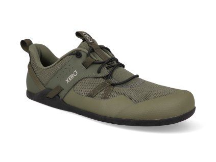 PRCM AMGN barefoot panske tenisky xero shoes prio easy on army green 1