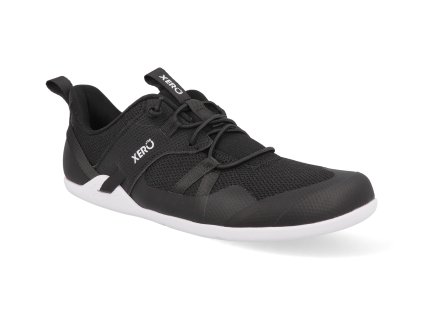 PRCW BKWH barefoot damske tenisky xero shoes prio easy on black white 1