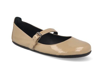 WBALTAPBK UR LACK barefoot baleriny aylla balerina lakovane taupe 1