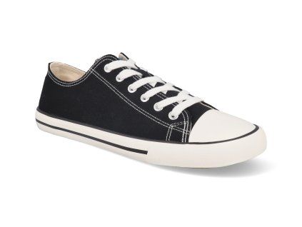 84850 C47357 barefoot panske tenisky mtng canver negro 1