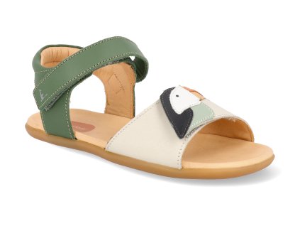 CB.TOU1 4578 barefoot detske sandaly tip toey joey toucan tapioca salsa tangerine 1