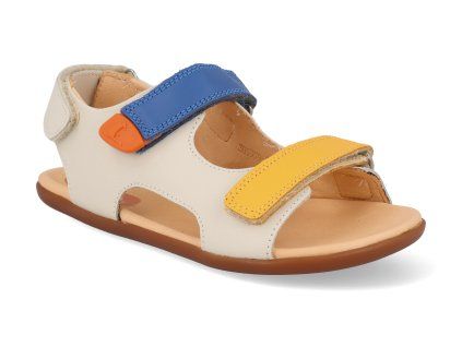 CB.EXP2 4558 barefoot detske sandaly tip toey joey explorer tapioca caja blue tang 1
