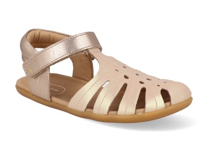 CB.TRO1 4247 barefoot detske sandaly tip toey joey tropical candy cream metalic salmon 1