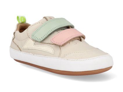 AE.LAN2 4552 barefoot detske tenisky tip toey joey landy tapioca blossom pink mint 1