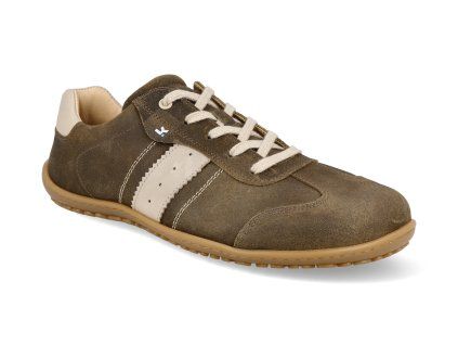 25X011.301 870 barefoot panske tenisky koel ilo suede 3 0 taupe 1