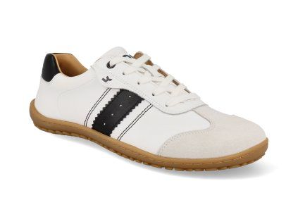 25L075.131 801 barefoot damske tenisky koel ila napa suede 3 0 off white black 1