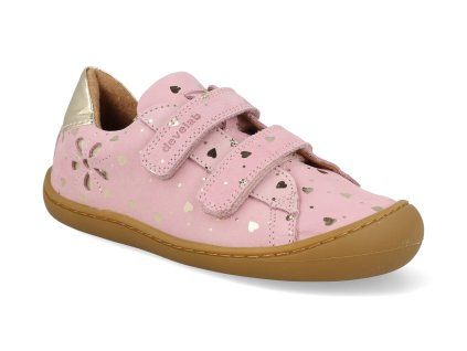 47046 459 barefoot detske tenisky develab firststep soft shoe pink fantasy ruzove 1