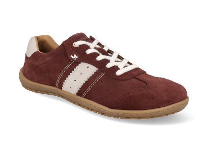 25L075.301 261 barefoot damske tenisky koel ila suede 3 0 bordo 1