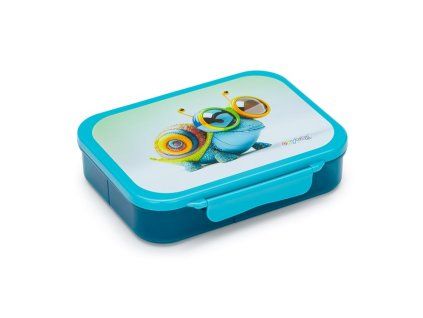 Box na svačinu s přihrádkou Oxybag - Crazy animals šnek
