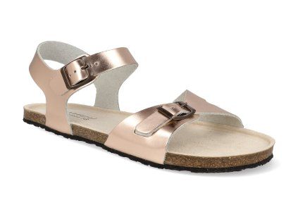 NB29969 barefoot damske sandaly natural barefoot fany rosegold 1
