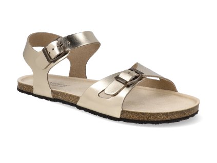 NB29649 barefoot sandaly natural barefoot fany platinium 1