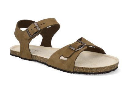 NB29009 barefoot pantofle natural barefoot fany olive 1