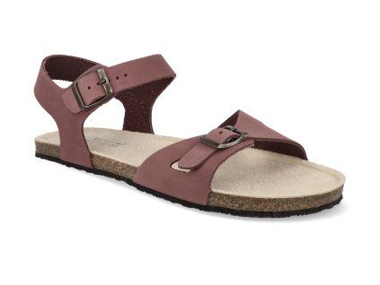 NB29393 barefoot pantofle natural barefoot fany wine 1