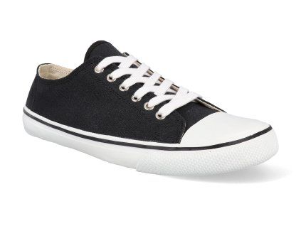 HER BLA WHI barefoot platenky bohempia herlik black white 1