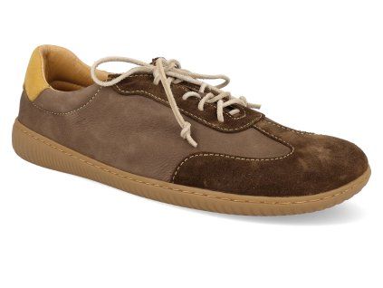 B3680 Z2339 ST barefoot panske tenisky ktr timoti brown yellow 1