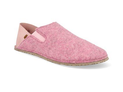 G1700409 9 barefoot prezuvky froddo slip on wooly pink 1