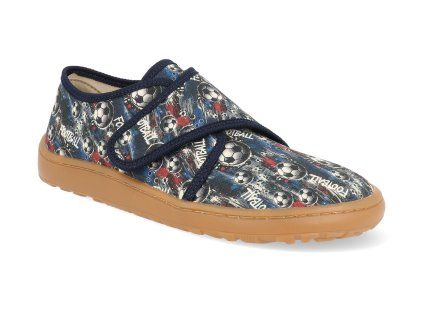 G1700438 24 barefoot prezuvky froddo slippers blue 1