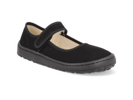 G1700447 barefoot platene baleriny froddo canvas balletty black 1
