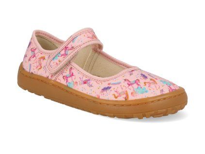 G1700447 6 barefoot platene baleriny froddo canvas balletty pink 1