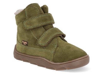 G2110151 3 barefoot detske zimni boty froddo zeru tex furry olive 1