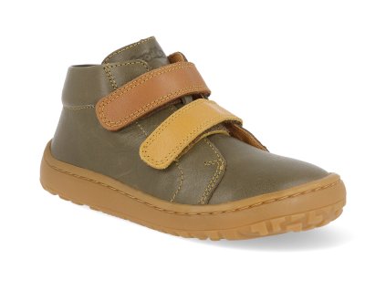 G2130369 26 barefoot detske kotnikove boty froddo first step dark green 2 1