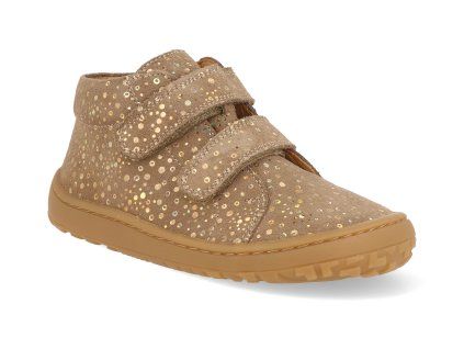 G2130369 27 barefoot detske kotnikove boty froddo first step gold 1