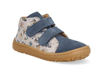 G2130369 37 barefoot detske kotnikove boty froddo first step grey 1