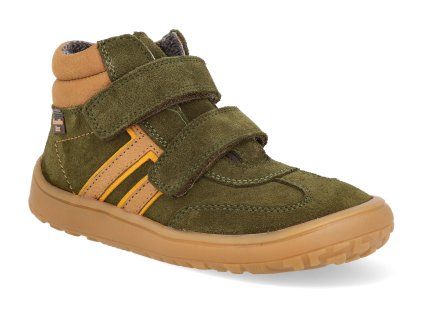 G3110285 5 barefoot detske kotnikove boty froddo f motion tex olive 1