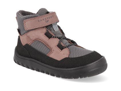 G3110288 6T barefoot kotnikove boty froddo up path tex tl grey pink 1