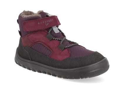 G3110288 8 barefoot zimni boty froddo up path tex dark bordeaux 1
