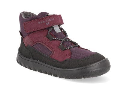 G3110288 8T barefoot kotnikove boty froddo up path tex tl dark bordeaux 1
