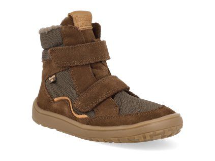 G3160247 17 barefoot zimni boty froddo winter tex dark brown 1