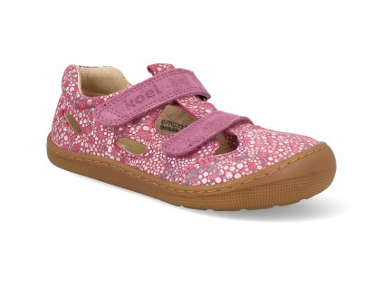 07M033.351 651 barefoot detske sandaly koel deen fantasy fuchsia 1