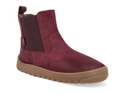 G3160261 4 barefoot zimni boty froddo up chelsea tex wool bordeaux 1