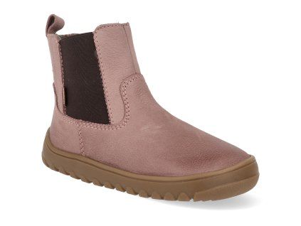 G3160261 5 barefoot zimni boty froddo up chelsea tex wool dark pink 1