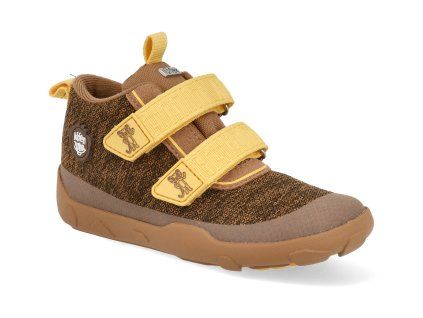 00844 70003 barefoot detske kotnikove boty affenzahn low boot knit happy tiger 1