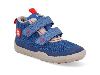 00844 30052 barefoot detske kotnikove boty affenzahn low boot knit happy whale 1
