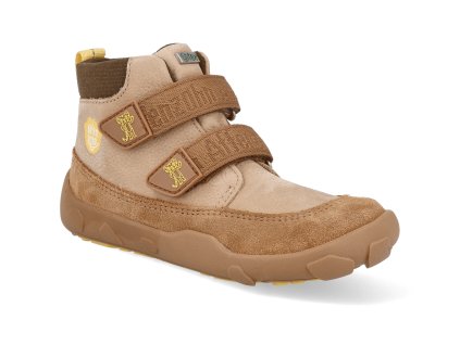 01488 70111 barefoot detske kotnikove boty affenzahn low boot leather friendy tiger 1