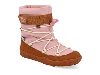 01248 40141 barefoot detske snehule affenzahn snow boot vegan snowy deer 1