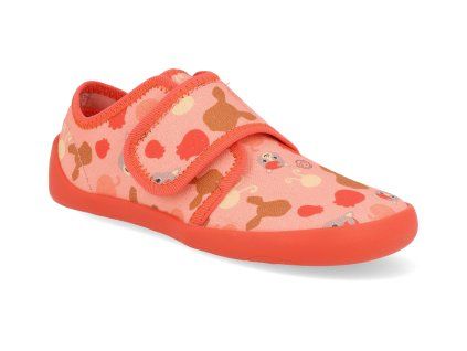 01398 40068 barefoot detske prezuvky affenzahn slipper cotton movy pony 1