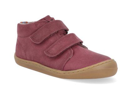 06M002.233 260 barefoot detske zimni boty koel bob hydro felt bordo 1